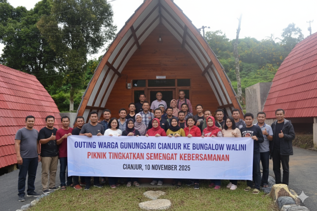 Bungalow Ciwalini Ciwidey, for Warga dari Gunungsari Cianjur